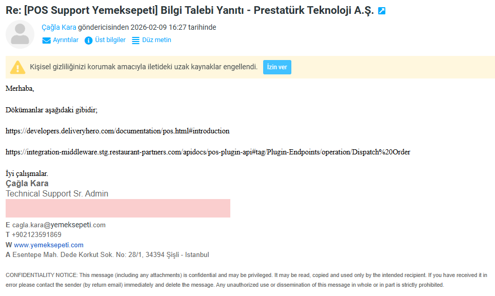 Tavuk Burger Menü